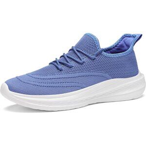 ⚡Men Blue-B Fashion Mesh Non Slip Lightweight Workout Breathable Gym Sneakers